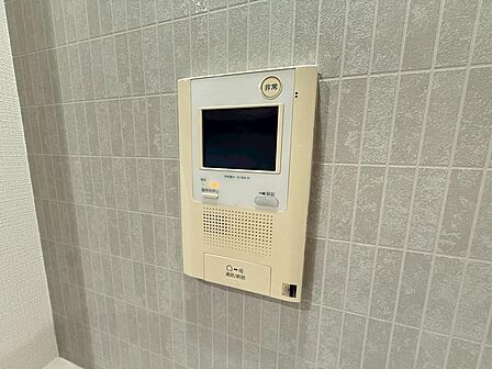 オートロック付きモニターインターホン!