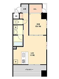 Starheights3 1LDKの間取図画像