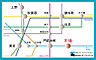 その他：【路線図】大江戸線利用で六本木・新宿方面へのアクセスも良好！