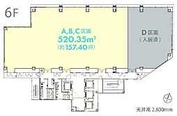 プライムプレイス新大阪の間取図画像