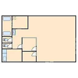 コーポラス清水丘の間取図画像
