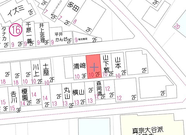 地図を拡大表示