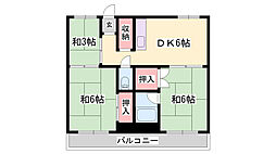 ビレッジハウス東二見 4階/-