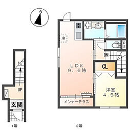 クレスト・若宮 2階