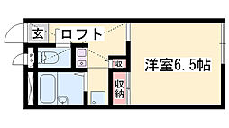 レオパレスきたじま3番館 1階/-