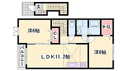 フリーデ K 2階/-