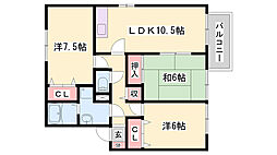 ハイツ2000 2階/-