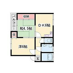 山本ハイツ 2階/-