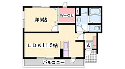 ヤエステージ 1LDKの間取図画像