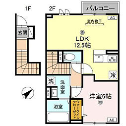 インフィニティ北ノ丁 2階/-