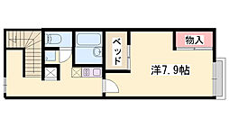 レオパレスK 2階/-