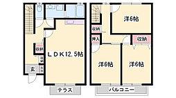 プランレーヌ2 3LDKの間取図画像