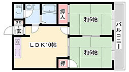 ハイツ船元 2階/-