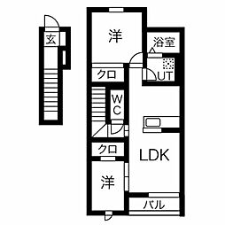 アイメゾンライブ 2階/-