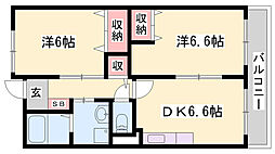 クインシ―15 2階/-