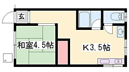 東口アパート 2階/-