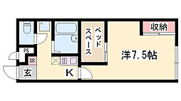 レオパレス龍野 1階