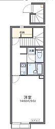 レオネクストM&M 1Kの間取図画像