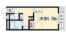 レオパレス楽来II 1階/-