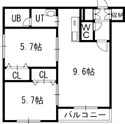 ソレイユ宮の沢 3階