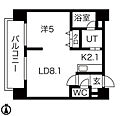 MYプラザ円山公園5階6.2万円