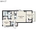 Terrace Warabi(テラスワラビ:Eフラット導入1階11.7万円