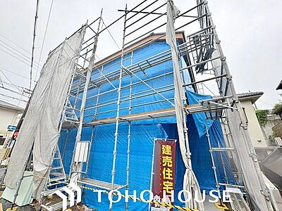外観：建物に対して高い耐震性・耐久力に基づく信頼こそが、まずは快適な住まいの大前提。長年の経験と試行錯誤から生まれた様々な技術が、堅牢なすまいづくりを実現します。
