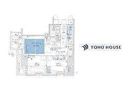 ファインレジデンス住道駅前3F 2LDKの間取図画像