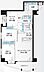 間取り：◇間取図◇2SLDK、専有面積71.30m2の住戸です。サービスルーム約5.0帖、洋室約6.1帖・約5.5帖、LDK約10.7帖で構成されています。