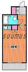ライオンズガーデン新宿 ワンルームの間取図画像