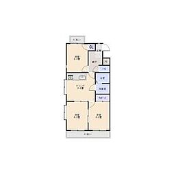 グランドメゾン新池 3DKの間取図画像