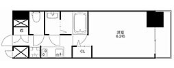 プレサンス栄フロント 1Kの間取図画像