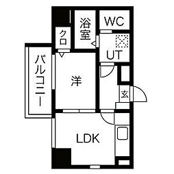 LivesResidenceSako 1LDKの間取図画像