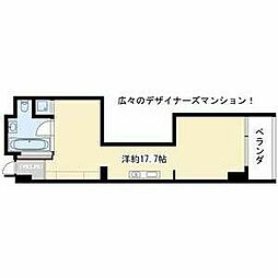 FLATSGAZERY ワンルームの間取図画像