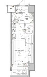 メイクスアート名駅WEST 1LDKの間取図画像