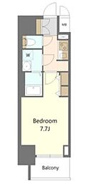 S-RESIDENCE庄内通駅前curere(クラーレ) 1Kの間取図画像
