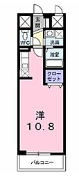 いちご館 ワンルームの間取図画像