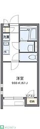 クレイノ木ノ下 1Kの間取図画像