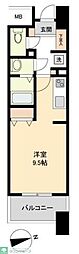 パークフラッツ五橋 ワンルームの間取図画像