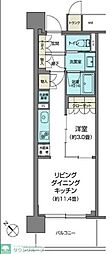 パークアクシス仙台 1LDKの間取図画像
