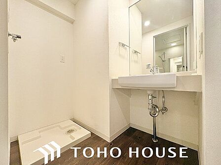 一日の始まりと終わりを心地よく演出してくれる、多彩な機能が備えられたパウダールーム。