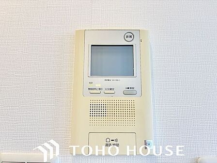 「見える安心」をカタチにしました。誰が来てもわかる様にモニター付きインターホンを設置。