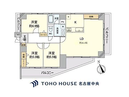 (間取り図)