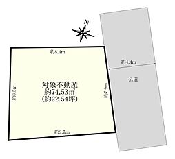 練馬区上石神井3丁目土地