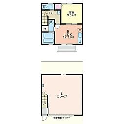 表丹沢SakuraBase 1LDKの間取図画像