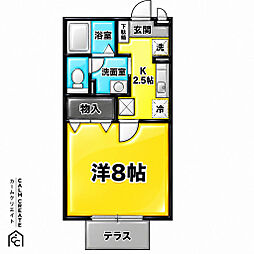 ピュアライフ A棟 1階/102
