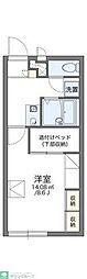 レオパレスケルンたかさき 1Kの間取図画像