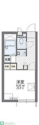 デイジー上並榎 1Kの間取図画像