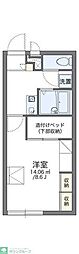 レオパレスWALTZ 1Kの間取図画像