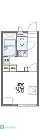 レオパレスMIE 1Kの間取図画像